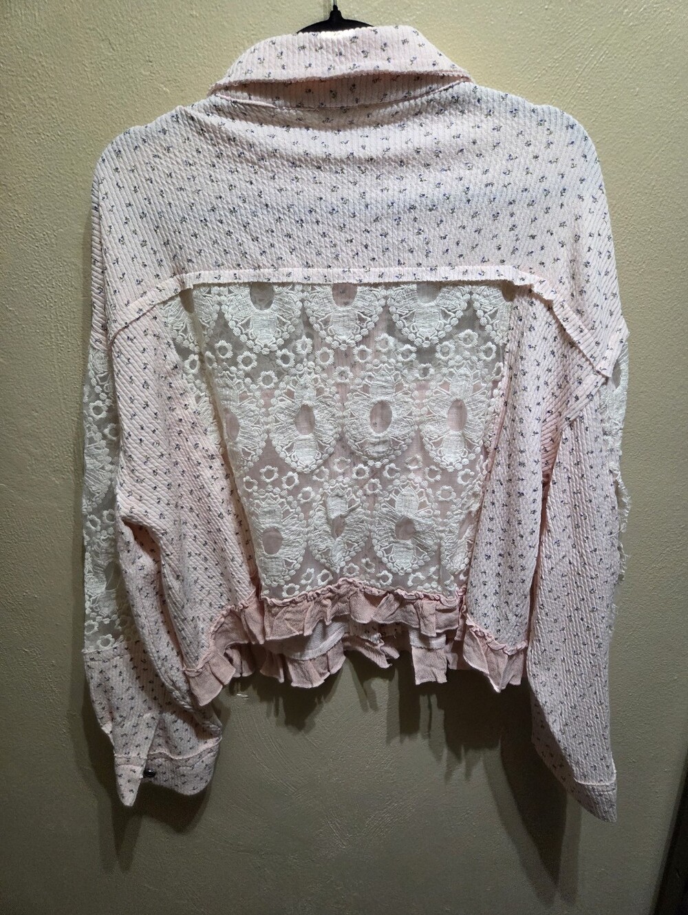Pol Bloom And Blush Shacket And Shorts Set Size Large - Picture 3 of 9